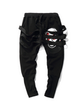 Woven Strap Joggers, Harem Pants, Casual Trousers