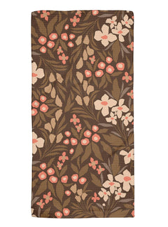 GEOMETRY Bar Towel - Quick Dry Microfiber Cloth Fall Kitchen Towels - Fall Dish Towel for Kitchen Drying - Premium Quick Dry Towel (Floral Fall 12"x24")