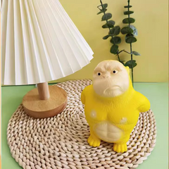 Stress Relief Grip: Squeezy Gorilla Toy