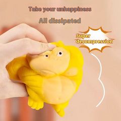Stress Relief Grip: Squeezy Gorilla Toy