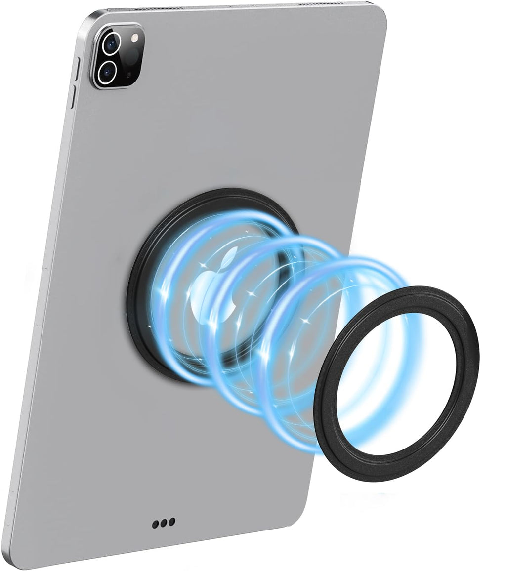 Magnetic Tablet Wall Mount and Holder for 7.9-14" Tablet iPad Wall Mount Holder Magnetic Tablet Wall Mount Magnetic Adsorption Ultra-Thin iPad Magnetic Stand for Car Kitchen Bathroom Gym Fridge