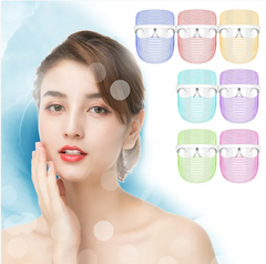 7-Color LED Red Light Therapy Skin Rejuvenation Mask