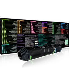 Shortcut Key Mouse Pad Oversized Thickened Desk Keyboard Pad