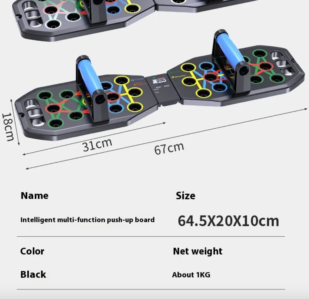 Multifunctional Push-Up Training Board