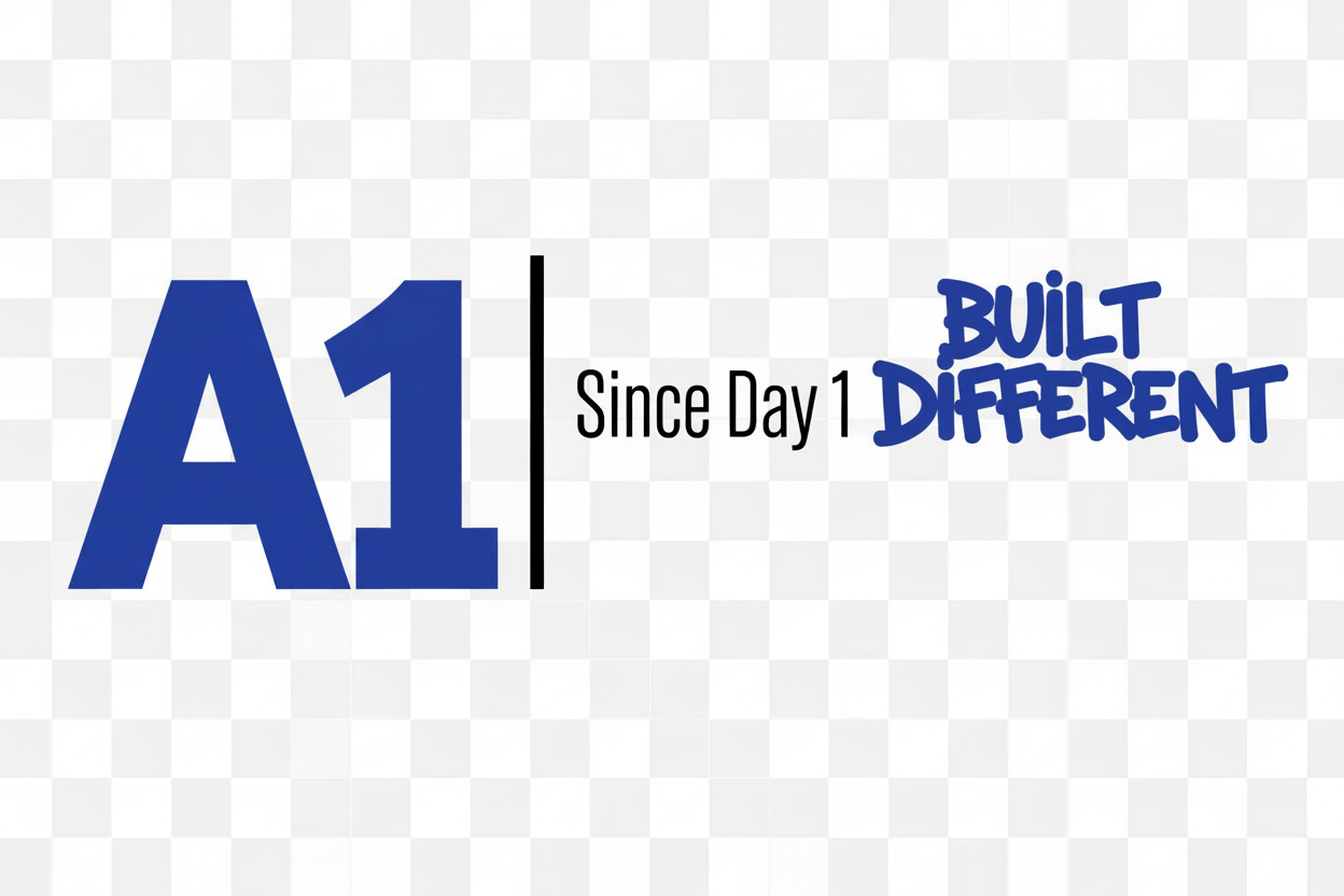 A1 Since Day 1 - Clean Logo