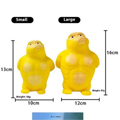 Stress Relief Grip: Squeezy Gorilla Toy