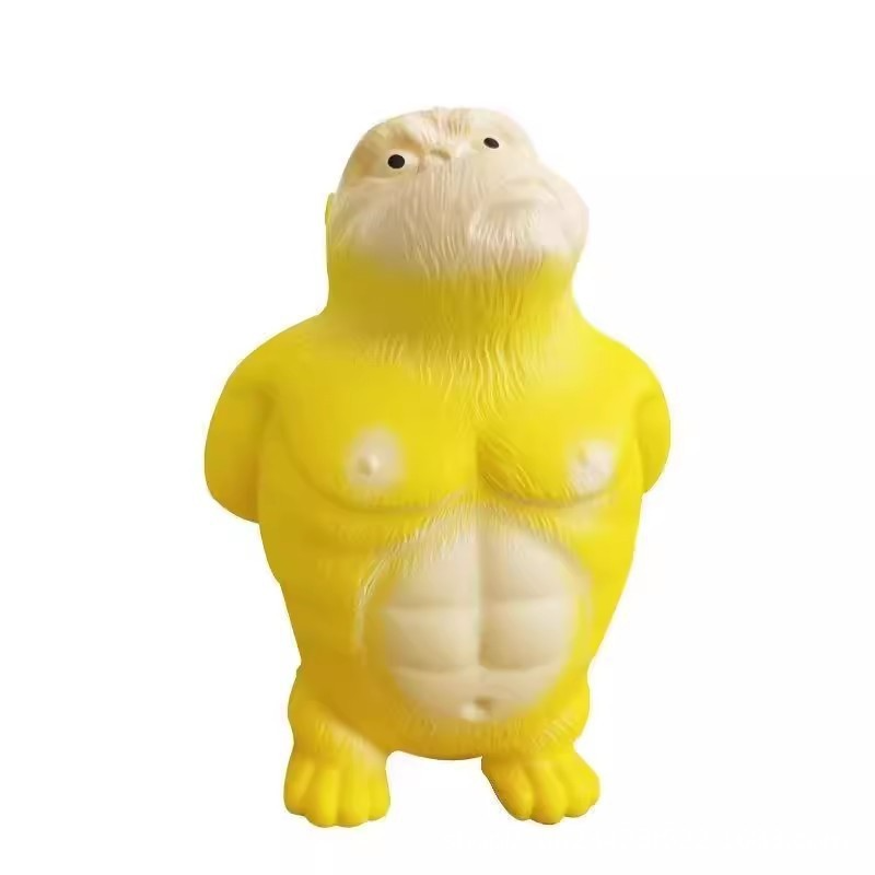 Stress Relief Grip: Squeezy Gorilla Toy