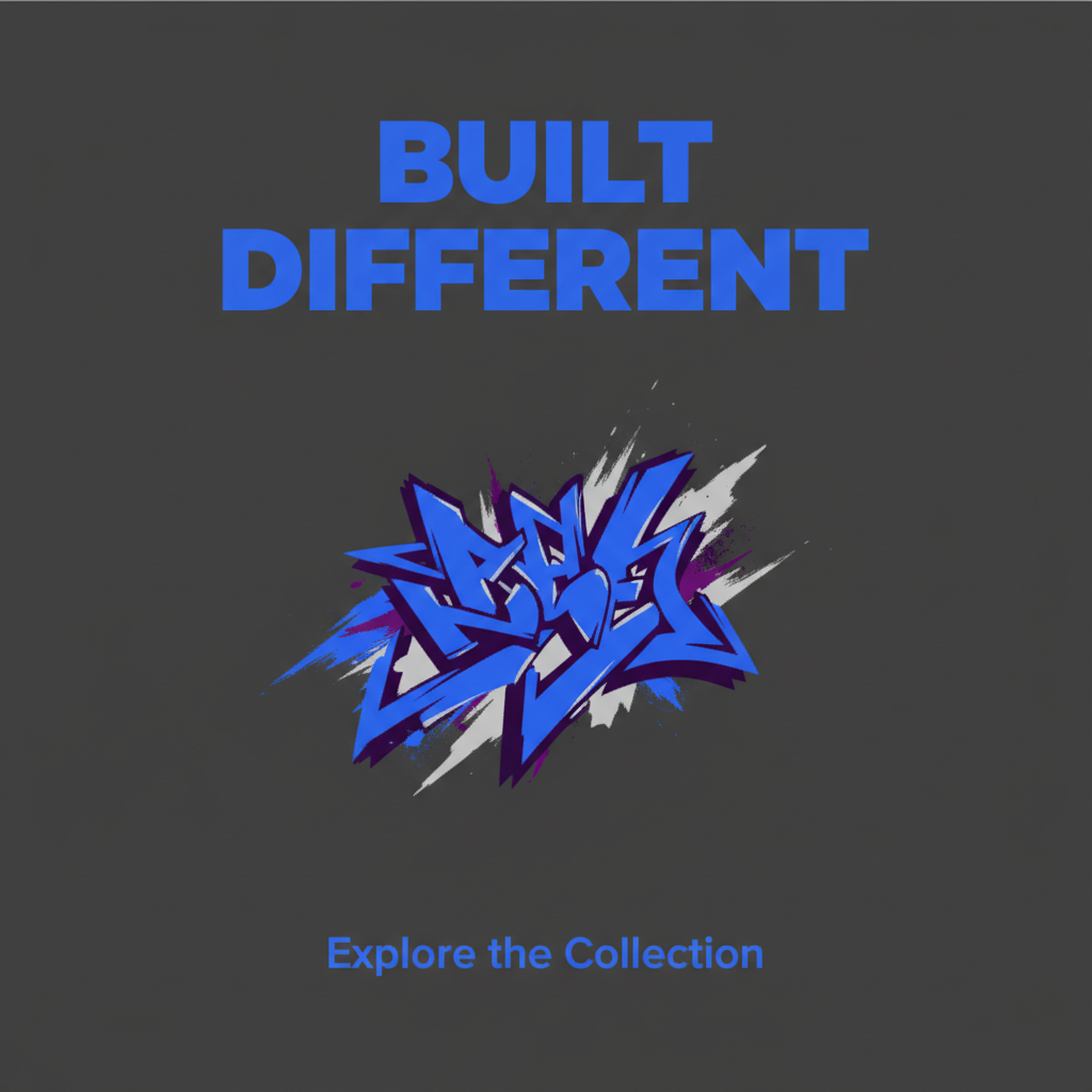 Built Different - Charcoal