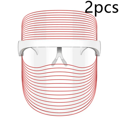 7-Color LED Red Light Therapy Skin Rejuvenation Mask