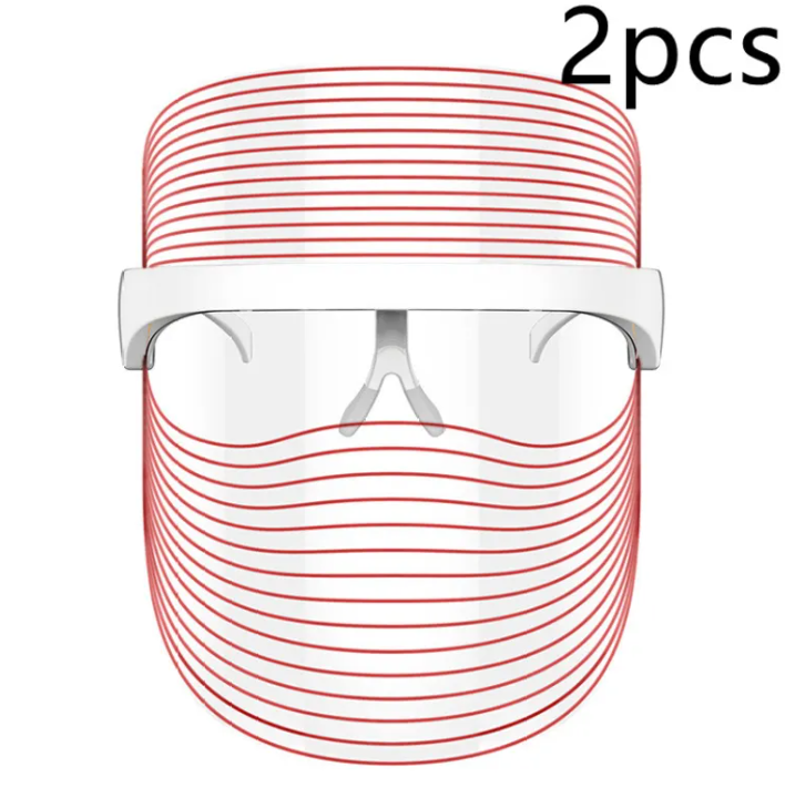 7-Color LED Red Light Therapy Skin Rejuvenation Mask