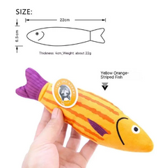 Catnip Fish Plush Toy